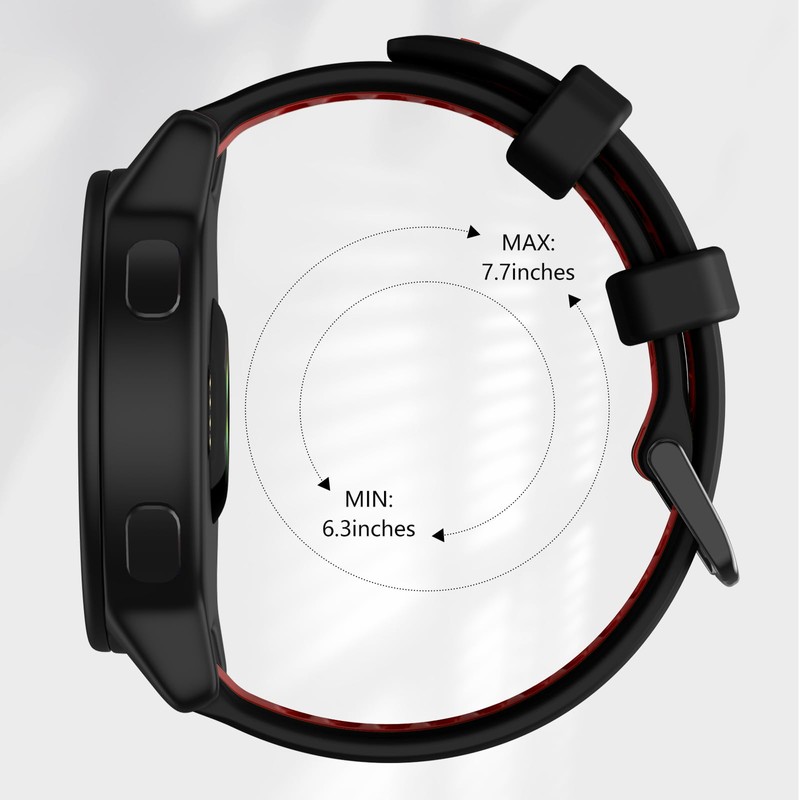 MYSNBKN Compatible with Garmin Forerunner 245 Replacement Band, Quick Release
