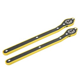 Par de Llaves de Trinquete para Gato de Coche de 13.4 Pulgadas,Herramienta de Reparación de Llave de Llanta para Ahorro de Mano de Obra, Repuesto para Coches, SUV,