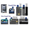 SimpleTabs -Remove Credit Cards with Ease and Style, Removeable and
