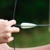 MiOYOOW 20PCS Archery Arrow Nocks, 6mm Lightweight Arrow Inserts Traditional