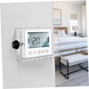 Operitacx Thermostat Cover with Combination Lock Clear Protective Box for
