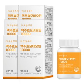 Starting today, brewer's yeast biotin 10000 L-cysteine ​​pantothenic acid niacin 60 tablets, 6 units / 오늘부터 맥주효모 비오틴10000 L시스틴 판토텐산 나이아신 60정, 6개