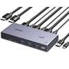 UGREEN 8K Displayport KVM Switch 2 in 1 Out DP1.4