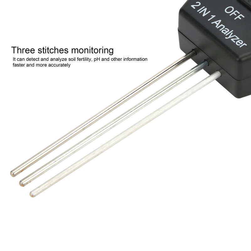 3 in 1 Soil Tester Soil Moisture PH Illumination Meter