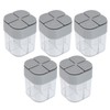 5pcs 4 in 1 Spice Container Seasoning Spice Shaker with