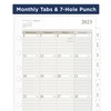 At-A-Glance 2023 Monthly Planner Refill, 87229 Day-Timer, 5-1/2" x 8-1/2",