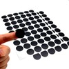 ZXUEZHENG Self-Adhesive Screw Hole Stickers,2-Table 54 in 1 Self-Adhesive Screw