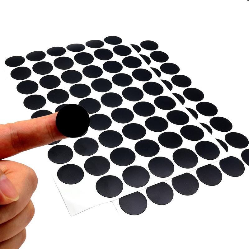 ZXUEZHENG Self-Adhesive Screw Hole Stickers,2-Table 54 in 1 Self-Adhesive Screw