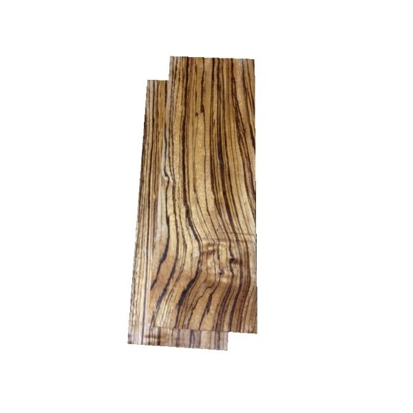 Zebrawood Lumber 3/4"x4"x12" - 2 Pack