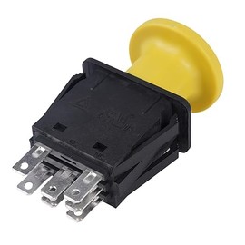 Clutch PTO Switch 7 Terminals fits MTD Cub Cadet 925-3233A 925-3233 725-3233A 725-3233 Delta 6201-308 6204-308 Blade Clutch Compatible for RTZ XT2 ZT1 ZTR Zero Cub Cadet PTO Switch 10 AMP