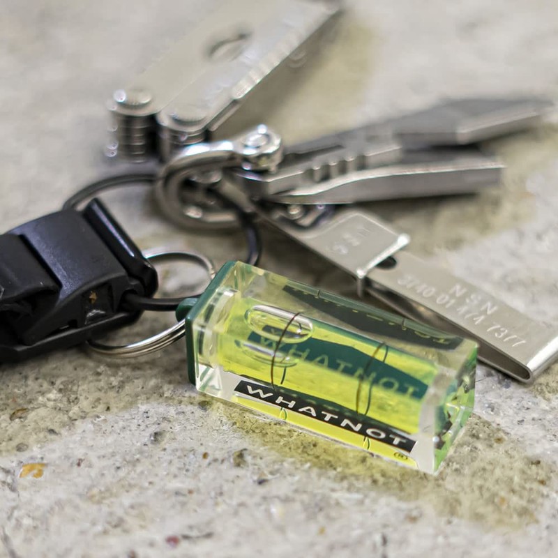 WHATNOT WN-KRL Level Keyring Level Measuring Level