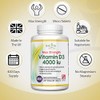 Vitamin D 4000iu - 400 Premium Vitamin D3 Easy-Swallow Micro