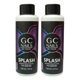 Splash Slip Solution Polygel Nails 120ml Piezas