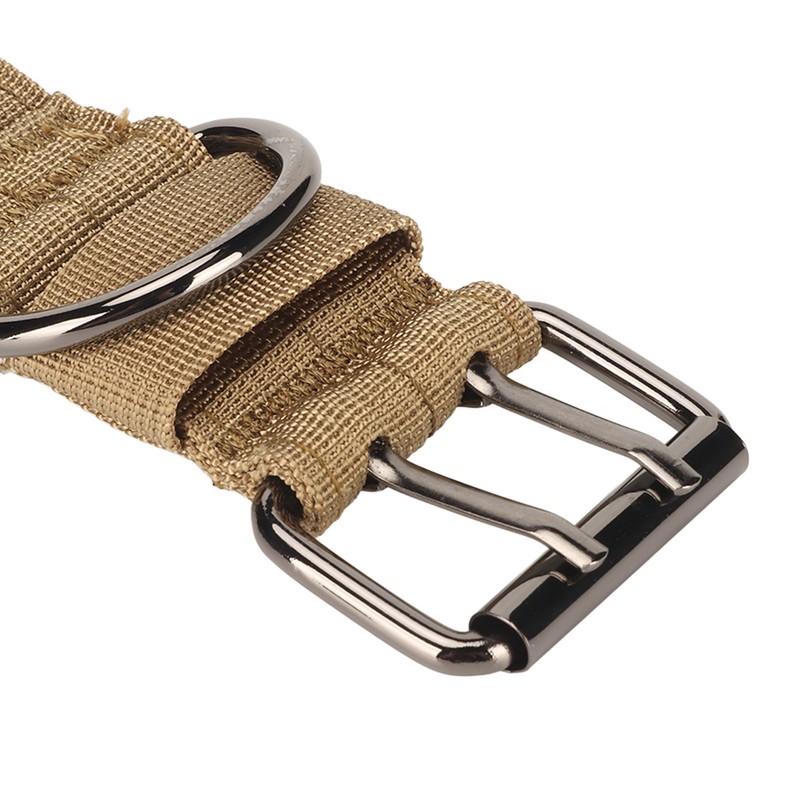 Military Dog Collar Adjustable Nylon Training Dog Collar with Heavy