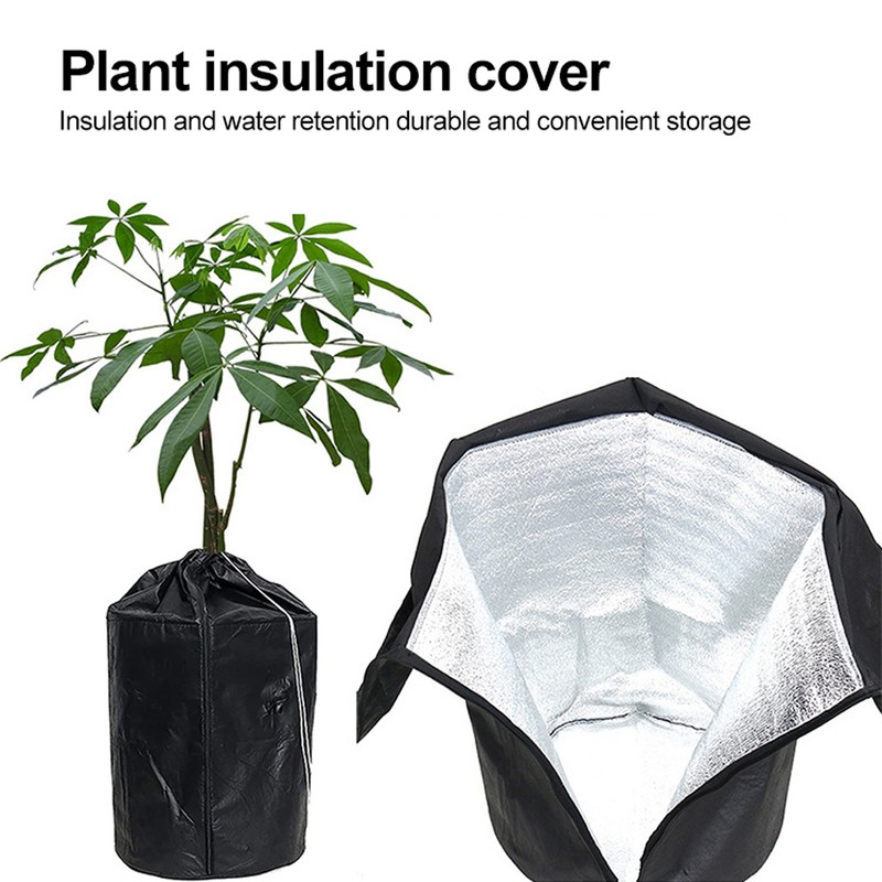 Winter Flower Pot Cover Insulation Anti Freezing Plant Cover Plant