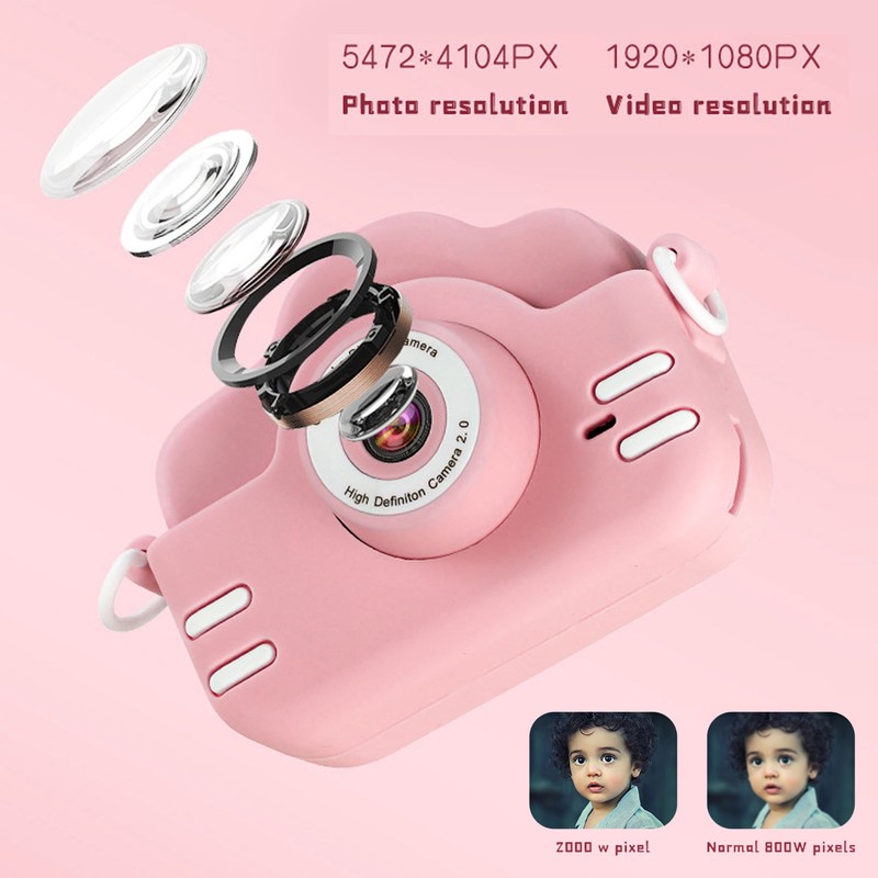 Kids Toddler Camera Mini DV Cartoon Digital Children Camera Toy