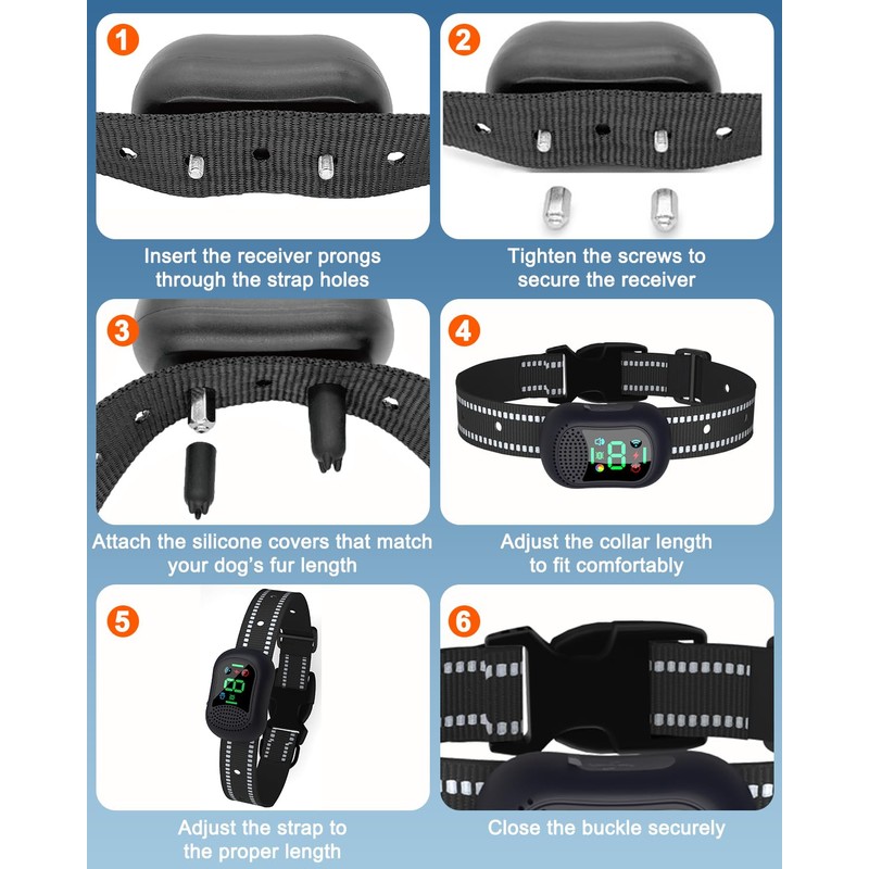 Tuqila Dog Training Collar with Remote – 4500FT Range E-Collar