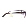 Dereon DOC280 505 Eyeglasses Frames Purple Tortoise Square Full Rim