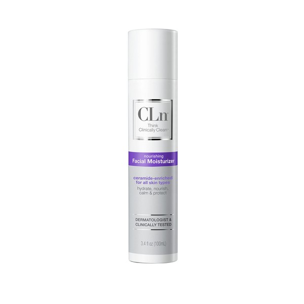 CLn® Facial Moisturizer - Soothes & Calms Skin, Helps Reduce Appearance of Redness, Locks in Moisture without Clogging Pores, Dermatologist & Clinically Tested, 3.4 oz.