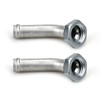 H-Jun 2Pcs Transmission Cooler Oil Tube Connector Compatible with Honda