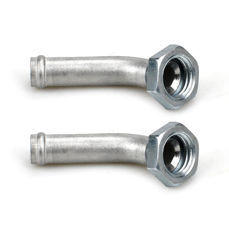 H-Jun 2Pcs Transmission Cooler Oil Tube Connector Compatible with Honda