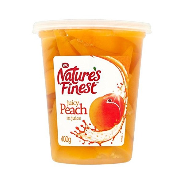 Nature's Finest Peach Slices in Juice 400g - Pack of