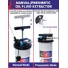 Punmew 6.5L Oil Extractor Pump Pneumatic/Manual Oil Extractor for Automotive
