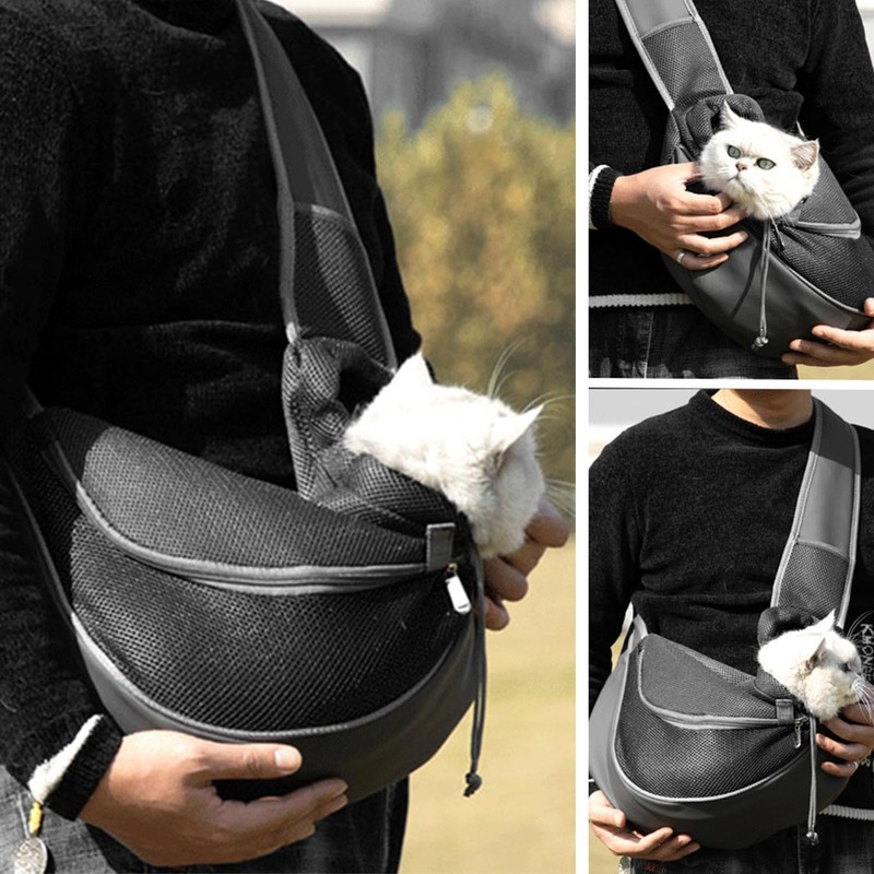 DOXLIO Cangurera para Perro, Mochila para Perro, Malla Transpirable de