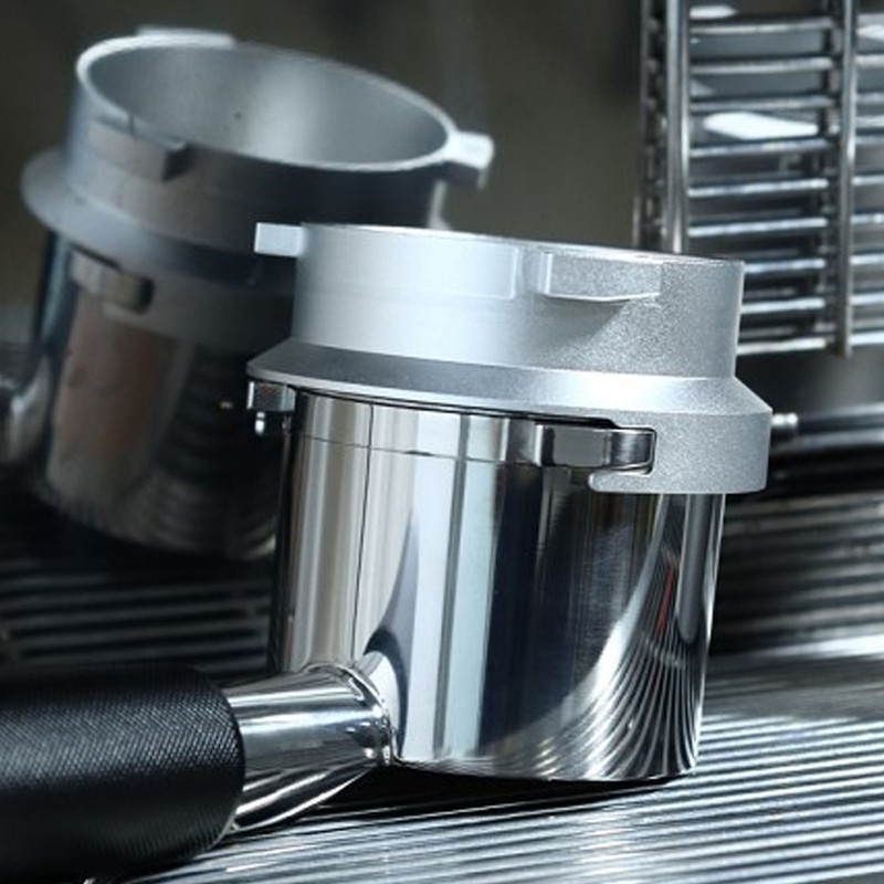 Coffee Powder Ring 51mm Aluminium Alloy Hands Free Dosing Funnel