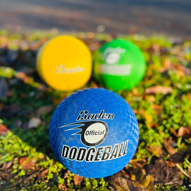 Baden Dodgeball – Soft Rubber 2-Ply Construction, Durable Indoor and