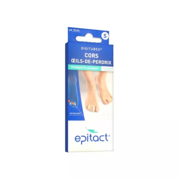 Epitact Digitubes to Epithelium Partridge-eye corns, S