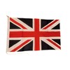 NWFlags Union Jack Hand Stitched Flag with Rope & Toggle