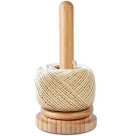 Wooden Yarn Spool Holder, Wood Yarn Dispenser, Knitting Embroidery, Craft & Sewing Supplies, Thread Spinner Organizer for Knitting, Crocheting
