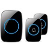 Wireless Doorbell, Waterproof Door Bell Kit, Distinguish front and rear