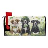 Patrick Day Dog Shamrock Clover05 Magnetic Mailbox Cover MailWraps Garden