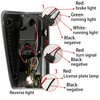 HECASA LED Tail Light Compatible with 2004-2015 Nissan Titan LED