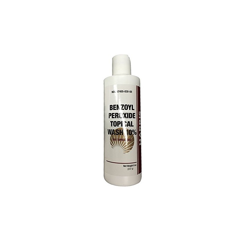 Harris Pharma 10% Benzoyl Peroxide Wash 8 oz Pack of