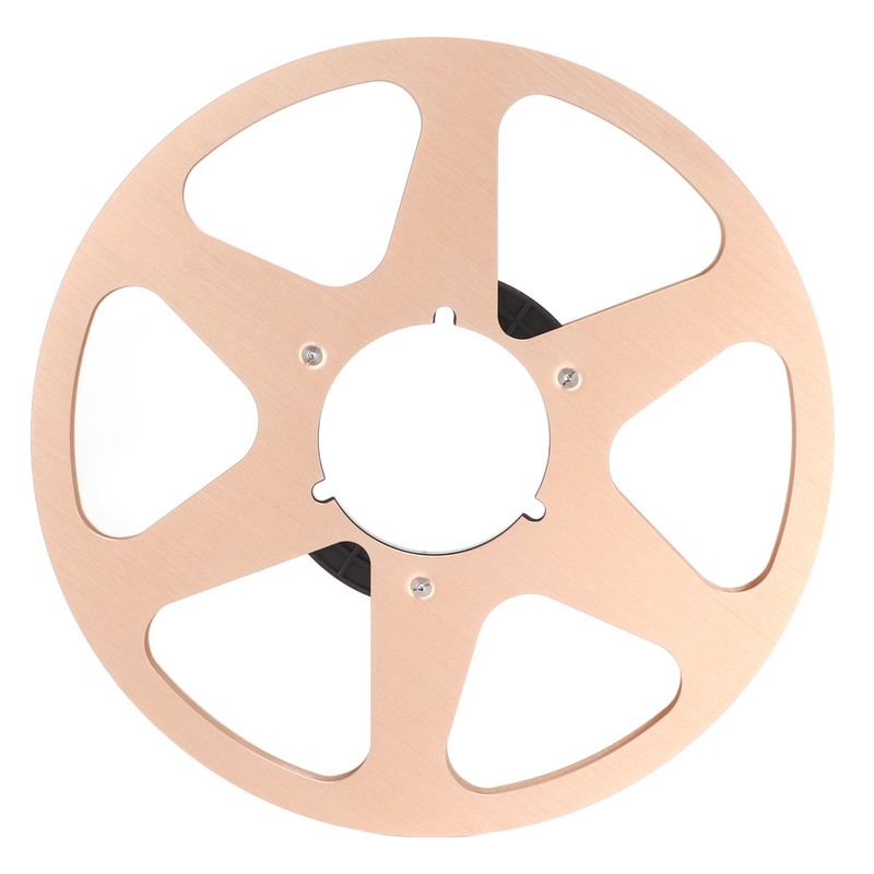 1/4 10 Inch Empty Tape Reel Aluminum Alloy Reel Tape
