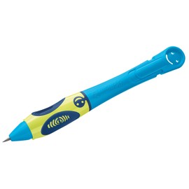 Pelikan Griffix 820516 Pencil for Left-Handed Users, NeonFreshBlue, Pack of 1 in Folding Box