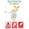 Gamago SF1852 Reindeer Tea Infuser, 2.3 x 4.33 x 2.3,