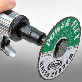 Paquete de 50 ruedas de corte de 3 pulgadas x 1/16 pulgadas x 3/8 pulgadas, para cortar todo acero y metales ferrosos.