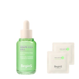 Begins by Jung Saem Mool Pore Perfecting Serum AD (free Pore Clear Pad (2 sheets)) / 비긴스 바이 정샘물 포어 퍼펙팅 세럼 AD (증정 포어클리어패드(2매))