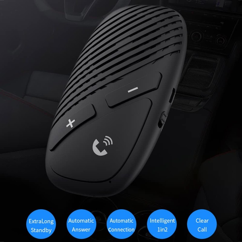 Riloer Phone Car Accessories Wireless Audio Speaker Bluetooth 5.0 Receiver