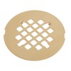 Artiwell 4-1/4” OD Snap-in Shower Drain Cover, Round Shower Drain