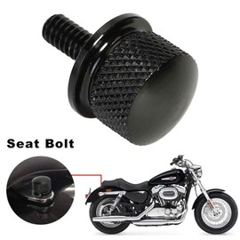ToolOfLife Black Motorcycle Seat Bolt 32x20x6mm 1/4 inch-20 UNC Hex Bolt for Motorbike Seats