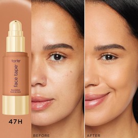tarte face tape foundation - matte, waterproof, and gentle:_47H tan-deep honey (tan to deep skin with warm