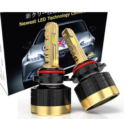 GP Thunder 9006 HB4 8500K 55W Xenon Plasma White Quartz Glass Bulbs (Ion coating) for Headlamp Fog Light -High Beam - Low Beam SGP85K-9006