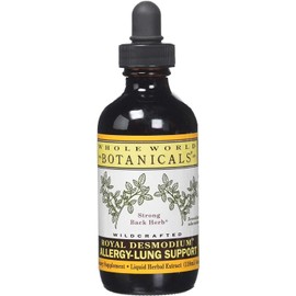 Whole World Botanicals Royal Desmodium Allergy Lung Support -- 4 fl oz by Whole World Botanicals