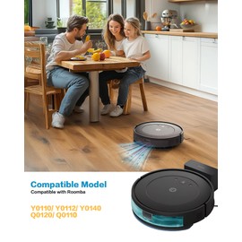 Replacement Parts for iRobot Roomba Combo Essential Q0120 Q0110 Robot Y0140 Y0112 Y0110, 21 Pack Quality Accessories for Better Cleaning Performance