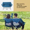 ARROWHEAD OUTDOOR Portable Folding Double Duo Camping Chair Loveseat w/